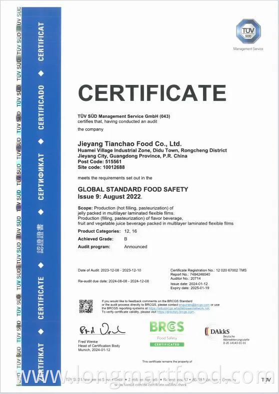 Wholesale OEM Factory Fruity Flavor Mini Bag Candy Liquid Sweet Candy